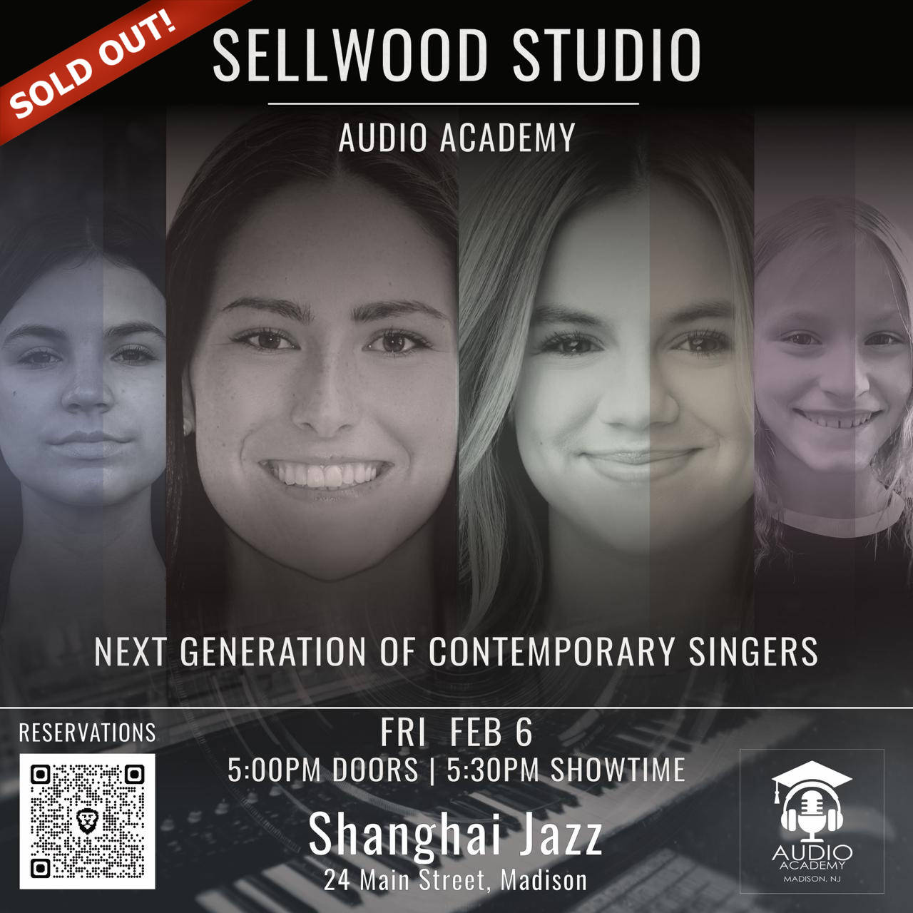 first-ever Audio Academy Showcase is SOLD OUT!